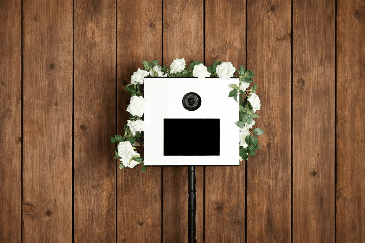 Witte photobooth